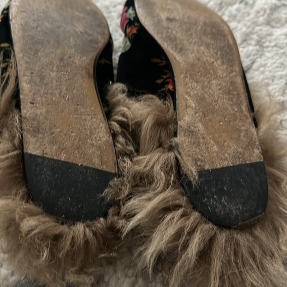 đź’ŻAuth. Gucci fur slippers sz 37 - Picture 6 of 7